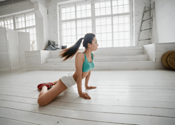 frog pose exercise